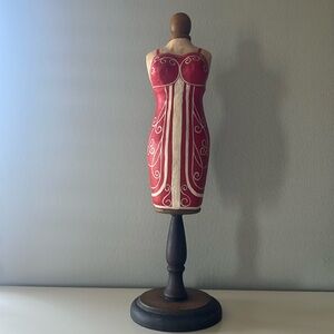 Decorative Tabletop Dress Sculpture